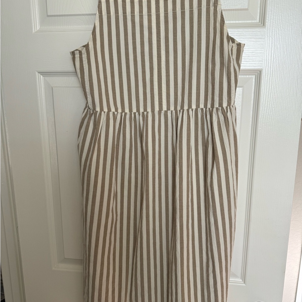 Everlane Striped Sleeveless Dress